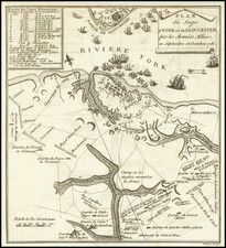 Virginia and American Revolution Map By Thomas Gordon