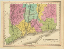 Connecticut Map By Anthony Finley