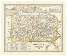 Pennsylvania Map By Joseph Meyer