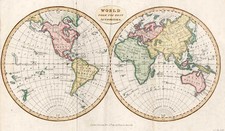 World and World Map By Thomas Tegg