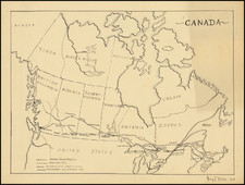 Canada Map By Amy Rath