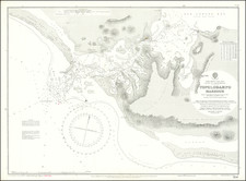 Mexico and Baja California Map By British Admiralty