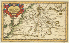 North Africa Map By Nicolas Sanson