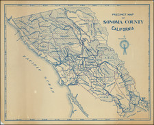 California Map By J.C. Parsons