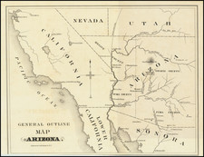 Arizona Map By Richard McCormick