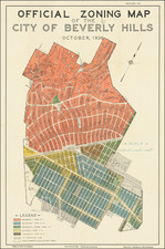 Los Angeles Map By C. Valle-Riestra