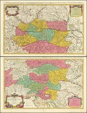 Austria Map By Pierre Mortier