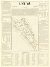 Mexico Map By Antonio Garcia y Cubas