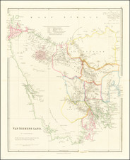 Australia Map By John Arrowsmith