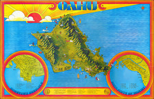 Hawaii, Hawaii and Pictorial Maps Map By Freya Tanz