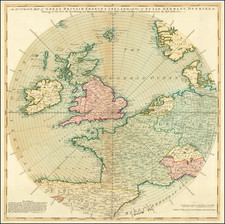 Europe, British Isles and England Map By Laurie & Whittle