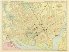 Washington, D.C. Map By Rand McNally & Company