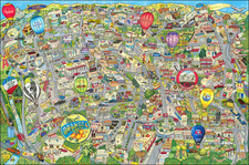 Pictorial Maps and Other California Cities Map By Promotional Concepts