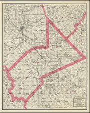 California Map By Punnett Brothers