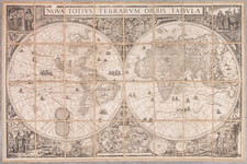 World Map By Frederick De Wit / Giuseppe Longhi