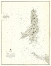 Baja California Map By British Admiralty