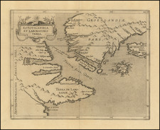 Estotilandia et Laboratoris Terra By Cornelis van Wytfliet