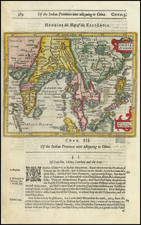 Southeast Asia, Philippines, Indonesia and Thailand, Cambodia, Vietnam Map By Jodocus Hondius / Samuel Purchas