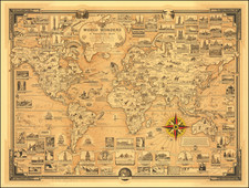 World and Pictorial Maps Map By Ernest Dudley Chase