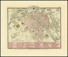 Paris and Île-de-France Map By John Luffman