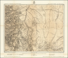 Colorado and Colorado Map By George M. Wheeler