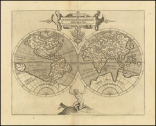 World and World Map By Cornelis van Wytfliet