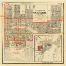 Florida Map By W. C.  Bliss