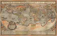 World Map By Arnoldo di Arnoldi / Giovanni Florimi