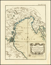 Northern Italy Map By Jacques Nicolas Bellin