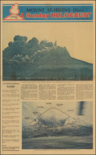 Washington, Curiosities and Geological Map By Columbian Magazine