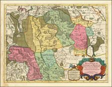 Germany Map By Pierre Mortier