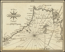 France, Other French Cities and Sud et Alpes Française Map By William Heather