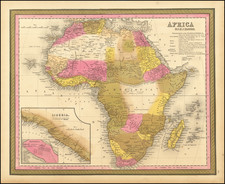 Africa Map By Henry Schenk Tanner
