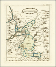 Mexico Map By Jacques Nicolas Bellin