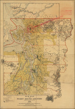 Washington Map By Bellingham Bay Abstract & Title Insurance Company.