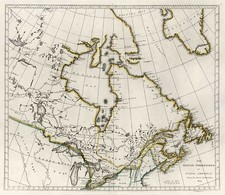 Canada Map By Mathew Carey