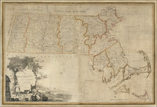 Massachusetts Map By Osgood Carleton
