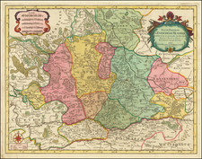 Norddeutschland Map By Alexis-Hubert Jaillot