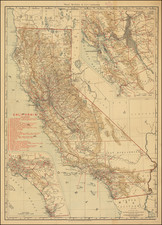 California Map By Rand McNally & Company