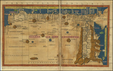 Egypt and North Africa Map By Francesco Berlinghieri