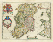 Ireland Map By Willem Janszoon Blaeu