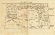 Africa, Egypt and North Africa Map By Claudius Ptolemy / Conrad  Swenheym 