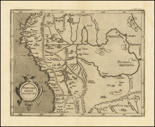 Peru & Ecuador Map By Cornelis van Wytfliet