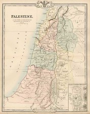 Asia and Holy Land Map By G.F. Cruchley