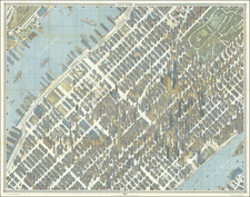 New York City and Pictorial Maps Map By Hermann Bollmann