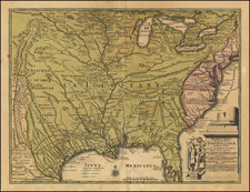 United States, Mid-Atlantic, Florida, South, Southeast and Midwest Map By Christopher Weigel