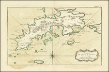 Virgin Islands Map By Jacques Nicolas Bellin