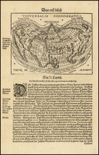 Universalis Cosmographia M.D.XL.VI By Johann Honter