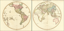 World Map By John Pinkerton