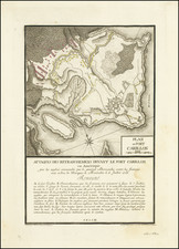 New England, New York State and Eastern Canada Map By Lieut Therbu